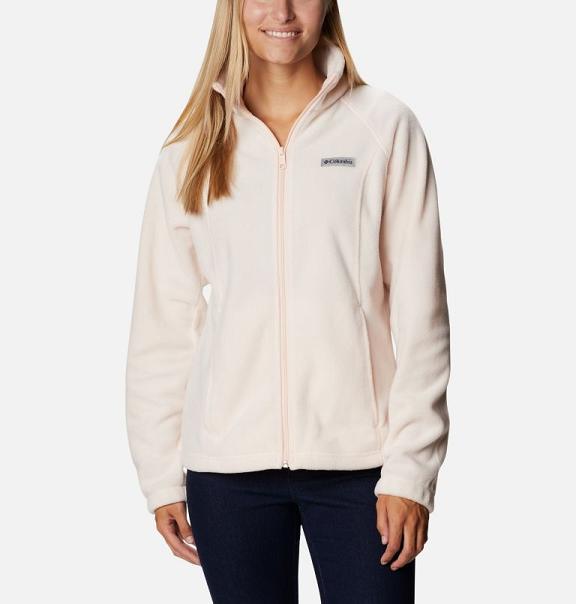 Columbia Benton Springs Fleece Jacket White For Women's NZ54387 New Zealand